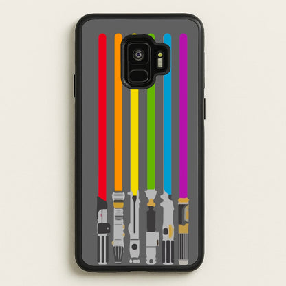 Lightsabers  - Star Wars Phone Case for Galaxy S9