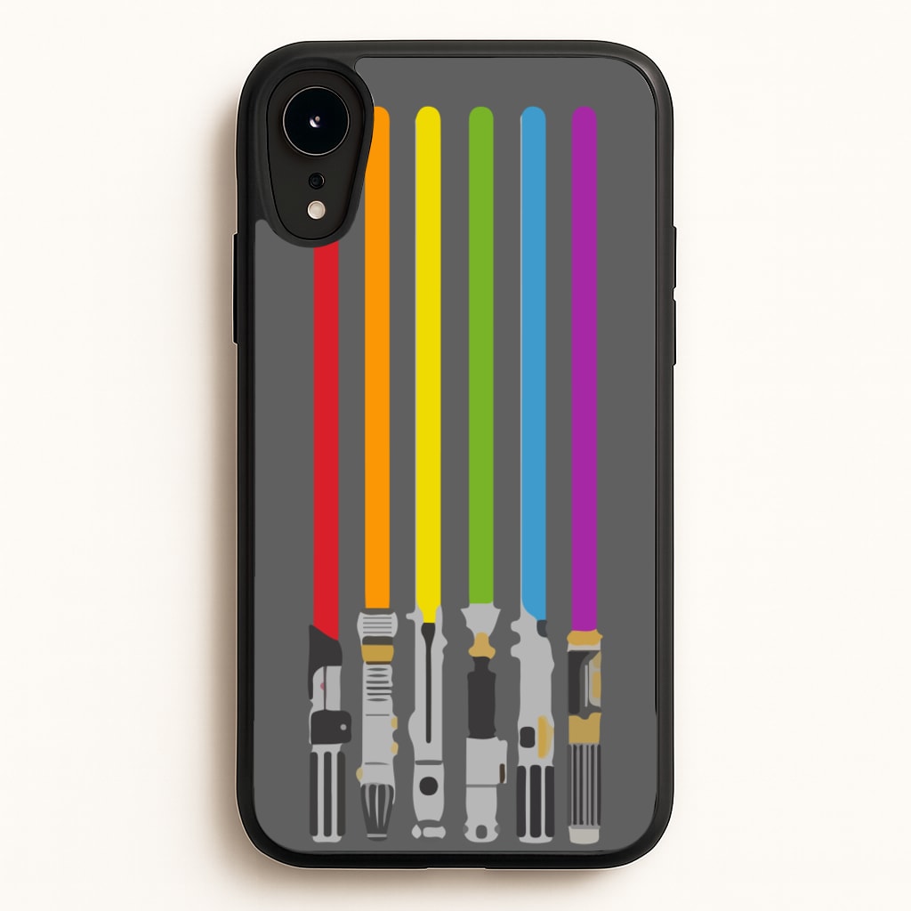 Lightsabers  - Star Wars Phone Case for iPhone XR