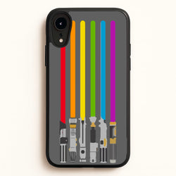 Lightsabers  - Star Wars Phone Case for iPhone XR