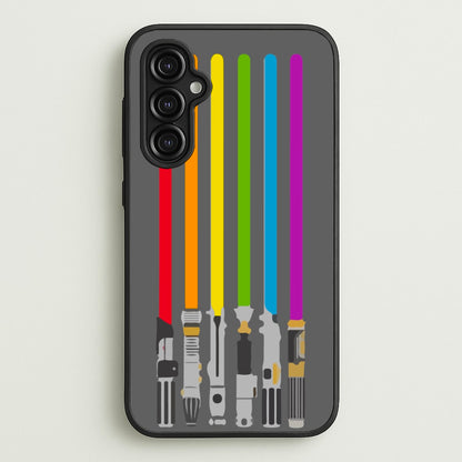 Lightsabers  - Star Wars Phone Case for Galaxy A14