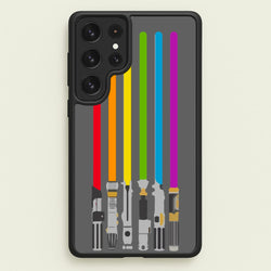 Lightsabers  - Star Wars Phone Case for Galaxy S22 Ultra