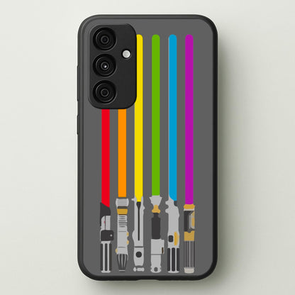 Lightsabers  - Star Wars Phone Case for Galaxy A35