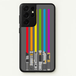 Lightsabers  - Star Wars Phone Case for Galaxy S21 Ultra