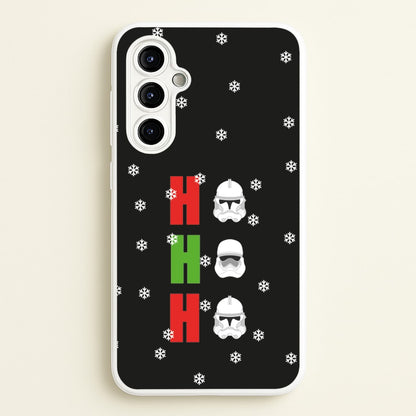 Ho Ho Ho Troopers  - Star Wars Phone Case for Galaxy A54