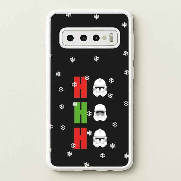 Ho Ho Ho Troopers  - Star Wars Phone Case for Galaxy S10