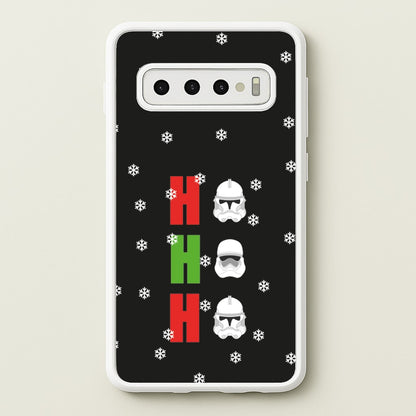 Ho Ho Ho Troopers  - Star Wars Phone Case for Galaxy S10 Plus