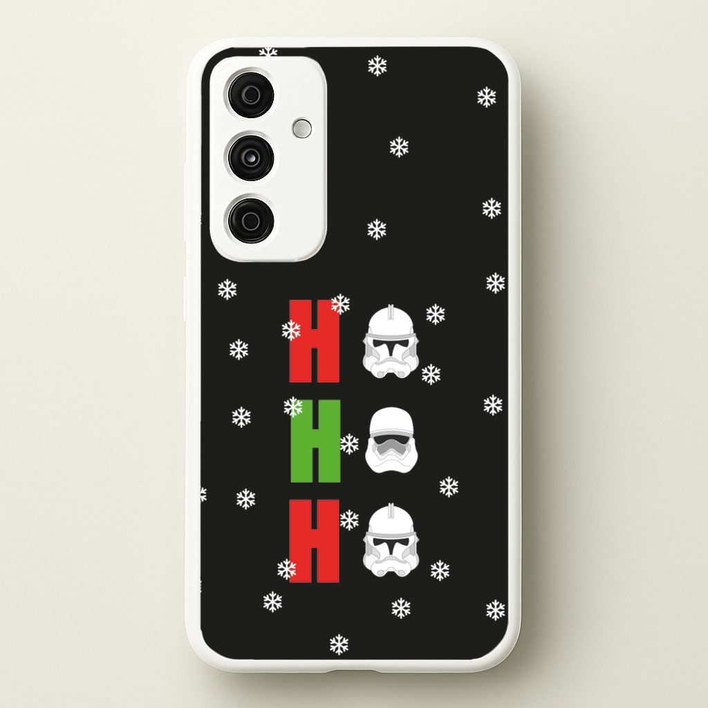 Ho Ho Ho Troopers  - Star Wars Phone Case for Galaxy A35