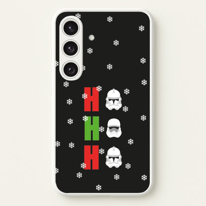 Ho Ho Ho Troopers  - Star Wars Phone Case for Galaxy S24 Plus