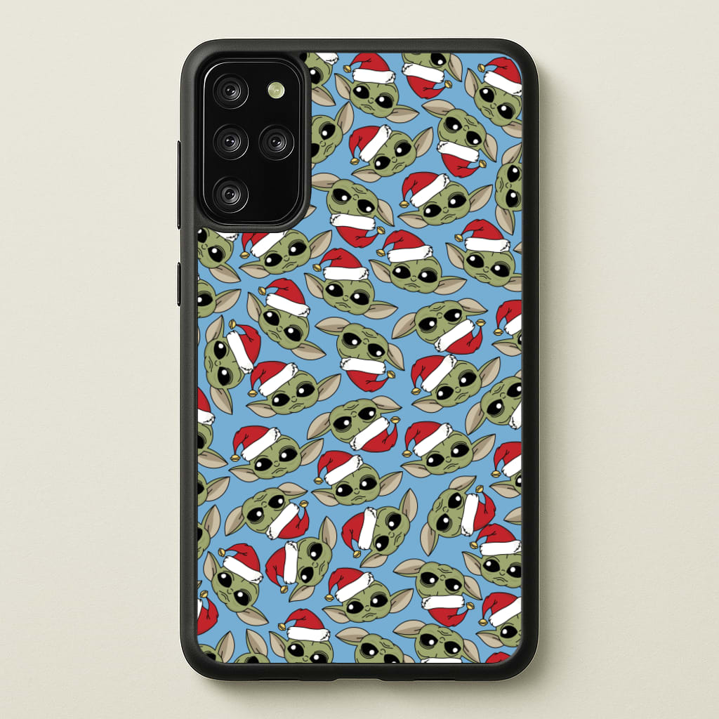 Baby Yoda Christmas Pattern  - Star Wars Phone Case for Galaxy S20 Plus