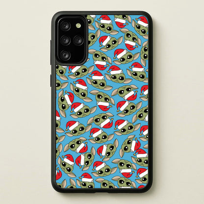 Baby Yoda Christmas Pattern  - Star Wars Phone Case for Galaxy S20 Plus