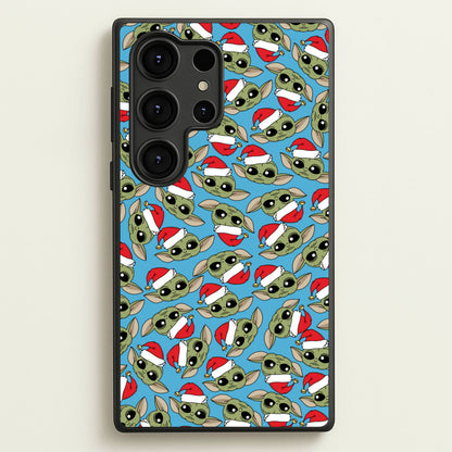 Baby Yoda Christmas Pattern  - Star Wars Phone Case for Galaxy S25 Ultra