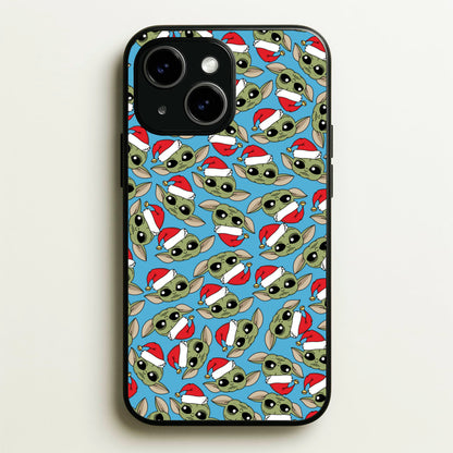 Baby Yoda Christmas Pattern  - Star Wars Phone Case for iPhone 14
