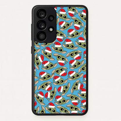 Baby Yoda Christmas Pattern  - Star Wars Phone Case for Galaxy A33