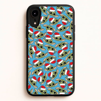 Baby Yoda Christmas Pattern  - Star Wars Phone Case for iPhone XR