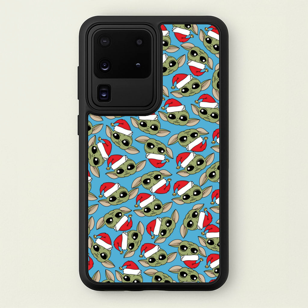 Baby Yoda Christmas Pattern  - Star Wars Phone Case for Galaxy S20 Ultra