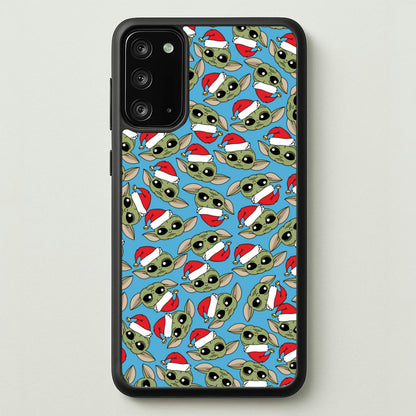 Baby Yoda Christmas Pattern  - Star Wars Phone Case for Galaxy Note 20