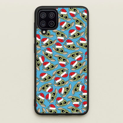Baby Yoda Christmas Pattern  - Star Wars Phone Case for Galaxy A12