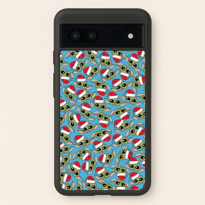 Baby Yoda Christmas Pattern  - Star Wars Phone Case for Google Pixel 7a