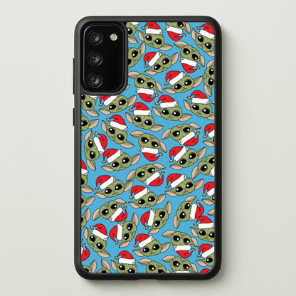 Baby Yoda Christmas Pattern  - Star Wars Phone Case for Galaxy S20