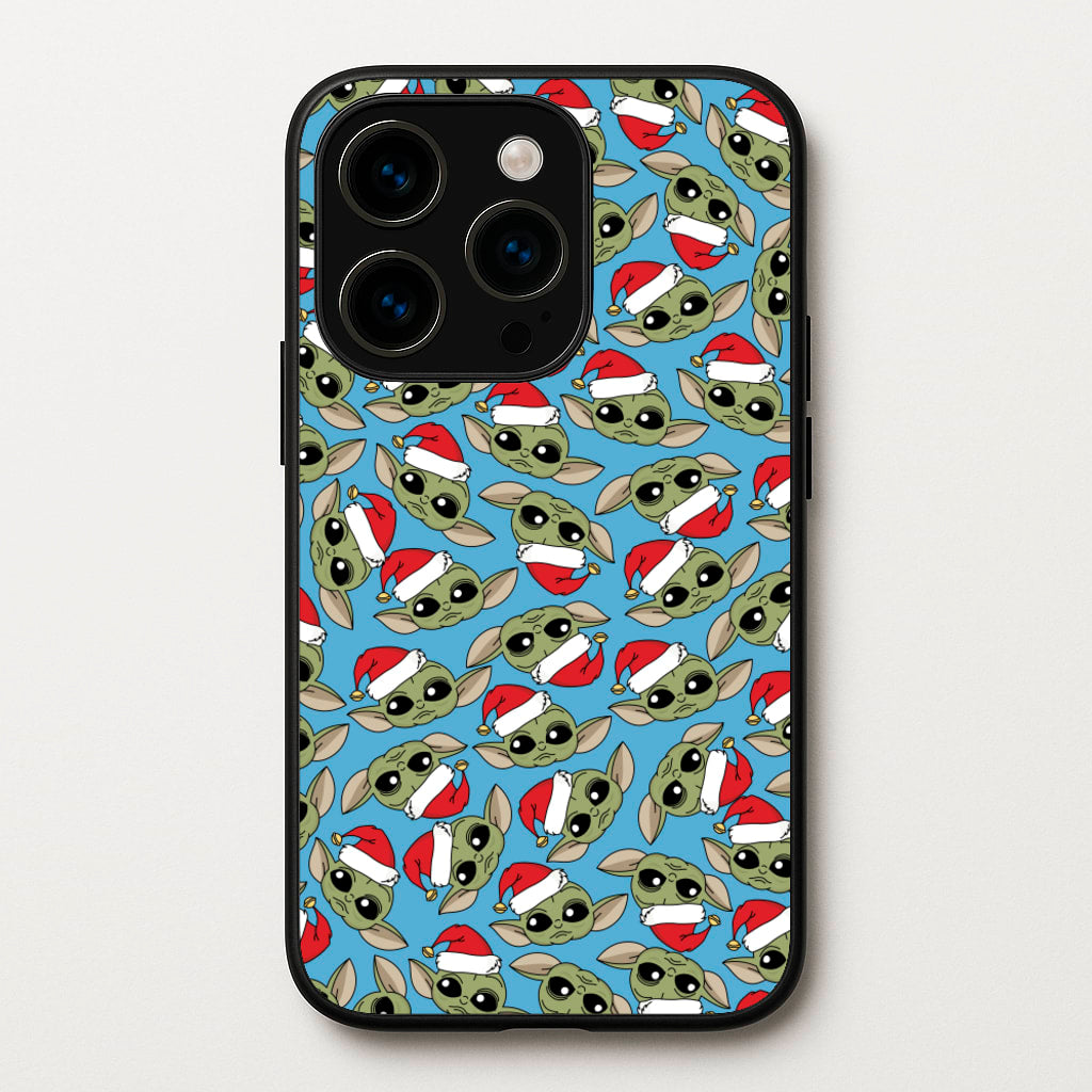 Baby Yoda Christmas Pattern  - Star Wars Phone Case for iPhone 14 Pro