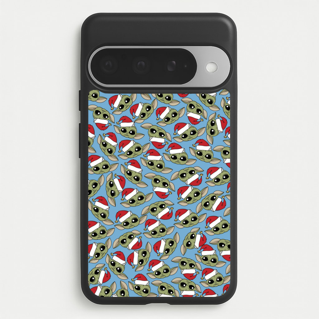 Baby Yoda Christmas Pattern Phone Case for Google Pixel 10 Pro XL