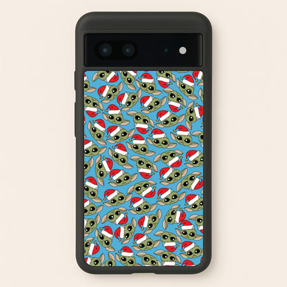 Baby Yoda Christmas Pattern  - Star Wars Phone Case for Google Pixel 7