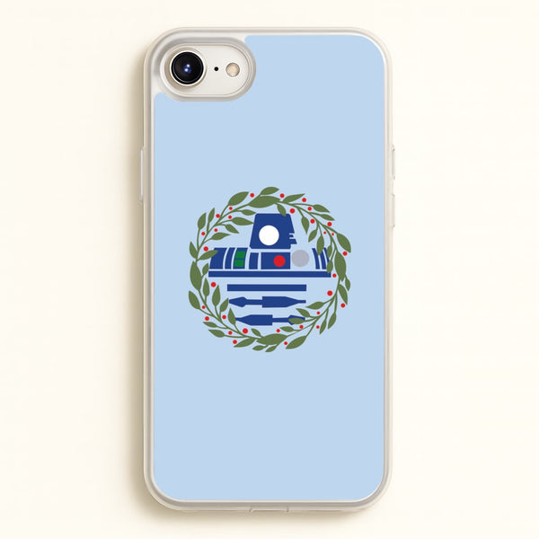 R2D2 Christmas Wreath  - Star Wars Phone Case for iPhone 6 / 7 / 8 / SE