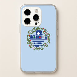 R2D2 Christmas Wreath  - Star Wars Phone Case for iPhone 15 Pro