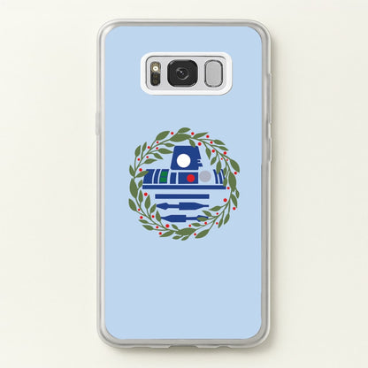 R2D2 Christmas Wreath  - Star Wars Phone Case for Galaxy S8 Plus