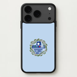 R2D2 Christmas Wreath Phone Case for iPhone 17 Pro