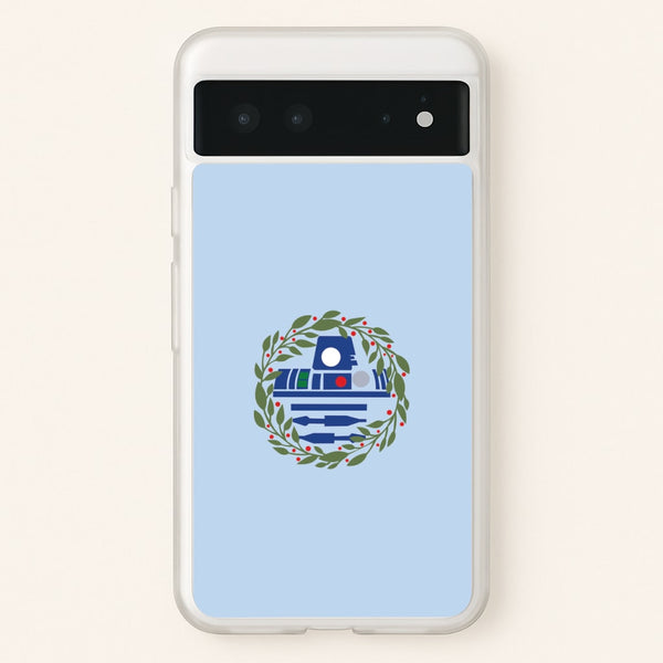 R2D2 Christmas Wreath  - Star Wars Phone Case for Google Pixel 6
