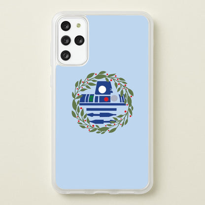R2D2 Christmas Wreath  - Star Wars Phone Case for Galaxy S20 Plus