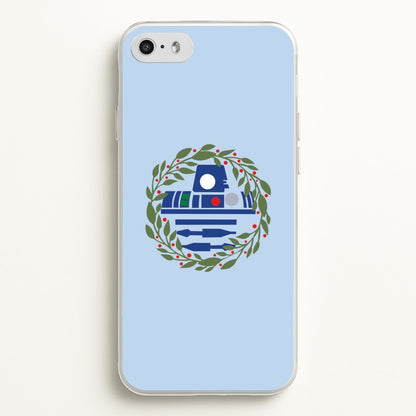 R2D2 Christmas Wreath  - Star Wars Phone Case for iPhone 5 / 5s / SE 2016