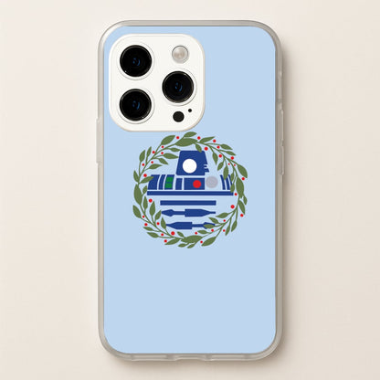 R2D2 Christmas Wreath  - Star Wars Phone Case for iPhone 15 Pro Max