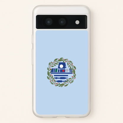 R2D2 Christmas Wreath  - Star Wars Phone Case for Google Pixel 8a