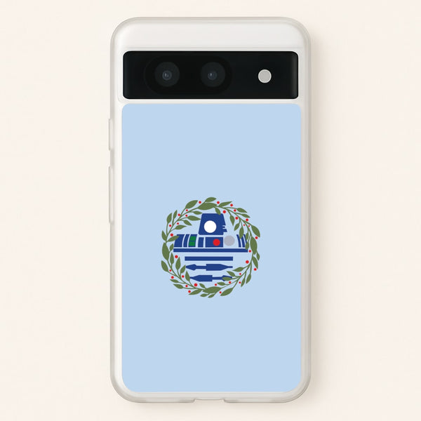 R2D2 Christmas Wreath  - Star Wars Phone Case for Google Pixel 8a
