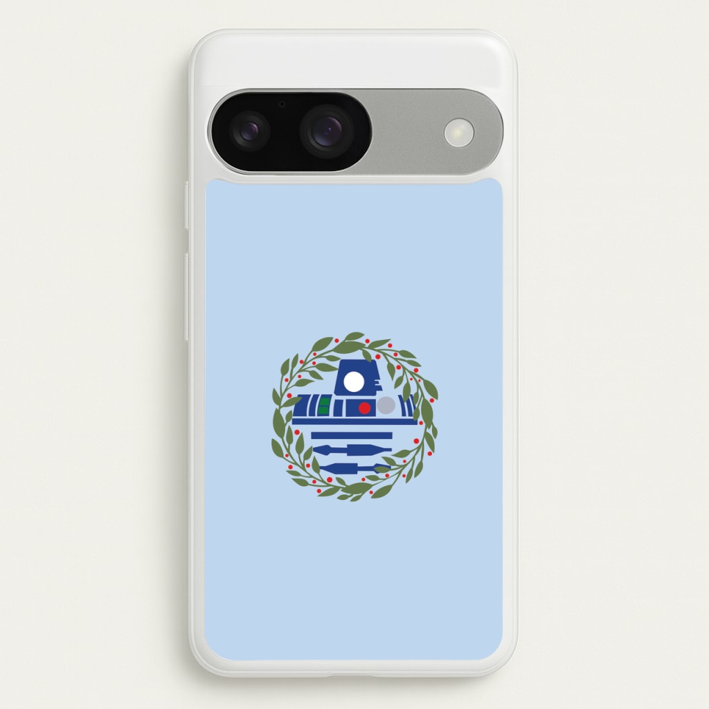 R2D2 Christmas Wreath  - Star Wars Phone Case for Google Pixel 9 / 9 Pro