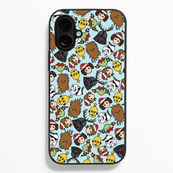 Star Wars Christmas Pattern  - Star Wars Phone Case for iPhone 16 Plus