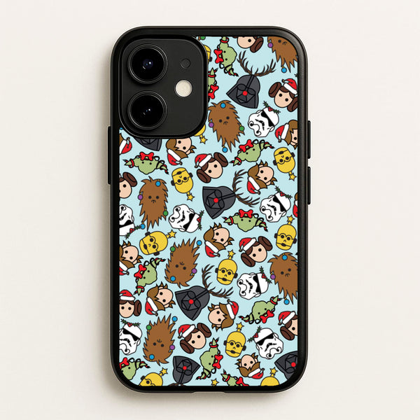 Star Wars Christmas Pattern  - Star Wars Phone Case for iPhone 12 Mini