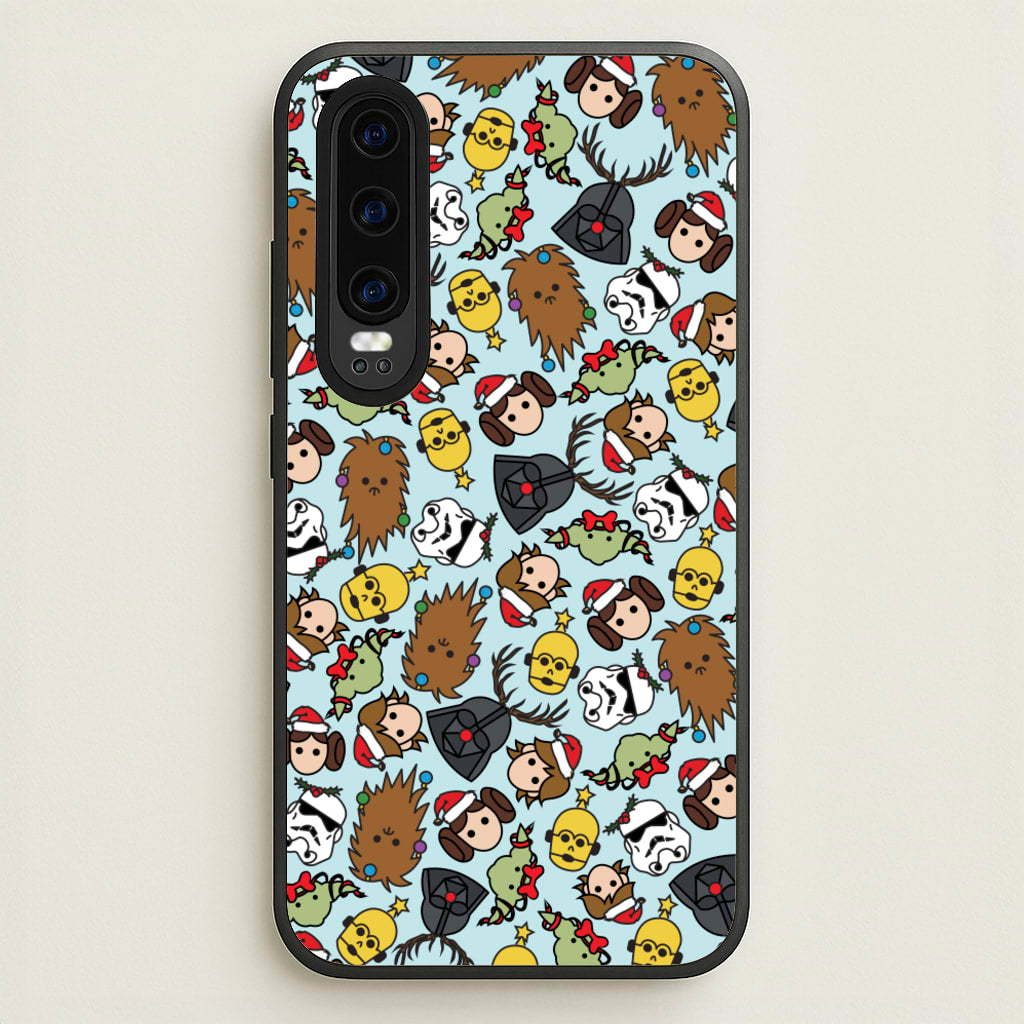 Star Wars Christmas Pattern  - Star Wars Phone Case for Huawei P30