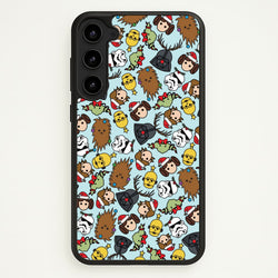 Star Wars Christmas Pattern  - Star Wars Phone Case for Galaxy S23 Plus