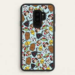 Star Wars Christmas Pattern  - Star Wars Phone Case for Galaxy S9 Plus