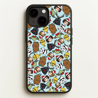 Star Wars Christmas Pattern  - Star Wars Phone Case for iPhone 13 Mini