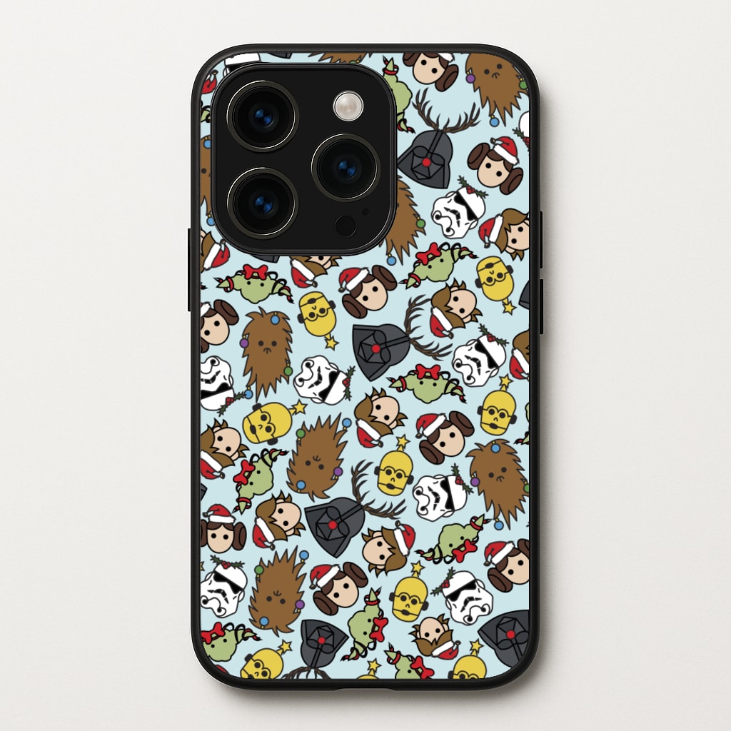 Star Wars Christmas Pattern  - Star Wars Phone Case for iPhone 14 Pro