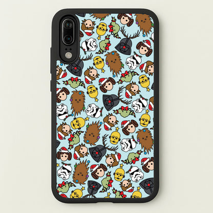 Star Wars Christmas Pattern  - Star Wars Phone Case for Huawei P20
