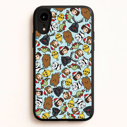 Star Wars Christmas Pattern  - Star Wars Phone Case for iPhone XR