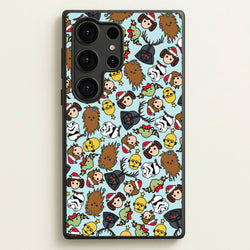 Star Wars Christmas Pattern  - Star Wars Phone Case for Galaxy S25 Ultra