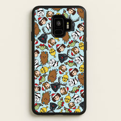 Star Wars Christmas Pattern  - Star Wars Phone Case for Galaxy S9