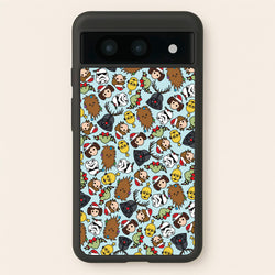 Star Wars Christmas Pattern  - Star Wars Phone Case for Google Pixel 8a