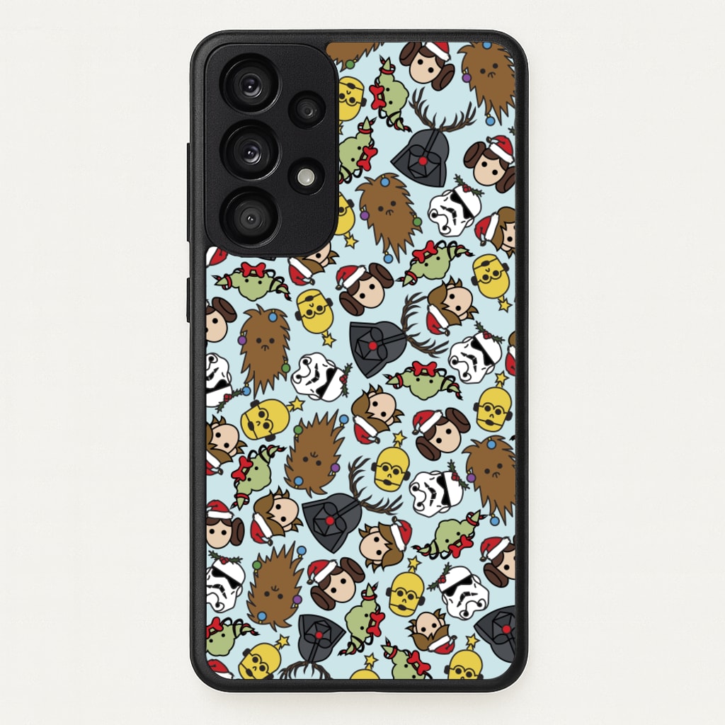 Star Wars Christmas Pattern  - Star Wars Phone Case for Galaxy A53